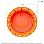 Tapa #28 Naranja - Image 2