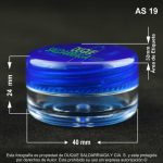 Caja Cosmética X 10 Gramos Tapa Rosca Azul - Image 2