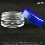 Caja Cosmética X 10 Gramos Tapa Rosca Azul - Image 3