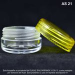 Caja Cosmética X 10 Gramos Tapa Rosca Amarilla - Image 3