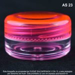 Caja Cosmética X 10 Gramos Tapa Rosca Fucsia