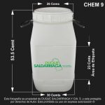 Caneca X 30 Litros Blanca Original - Image 2