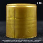 Tapa # 24 Disc Top Oro
