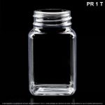 Pastillero X 90 ML Cuadrado Transparente