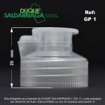 Tapa # 28 Flip Top Transparente - Image 2