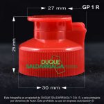 Tapa # 28 Flip Top Roja - Image 2