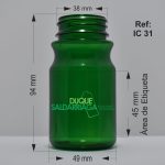 Pastillero X 120 ML Cintura Verde - Image 3