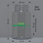 Pastillero X 120 ML Transparente - Image 2