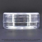 Pomo X 3 Gramos Base Cristal Tapa Presión