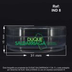 Pomo X 21 Gramos Base Cristal Tapa Presión - Image 2