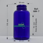 Pastillero X 300 ML Azul PVC - Image 2