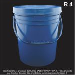 Cuñete X 20 Litros Recuperado Azul