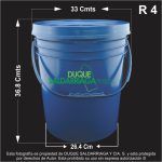 Cuñete X 20 Litros Recuperado Azul - Image 2
