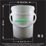Cuñete X 20 Litros Original Blanco - Image 2