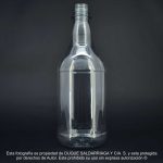 Envase X 750 ML Botella Redonda Pet