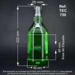 Envase X 750 ML Botella Redonda Pet - Image 2