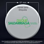 Pomo X 15 Gramos Base Blanca Con Tapa - Image 3