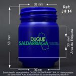 Envase X 30 ML Azul Para Ungüentos - Image 2