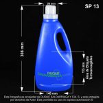 Envase X 2000 ML Oval Azul Con Tapa Dosificadora - Image 2