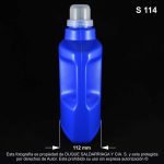 Envase X 3000 ML Oval Azul Con Tapa Dosificadora - Image 3