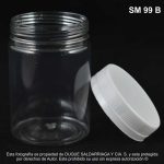 Envase X 120 ML Alimentos Cilíndrico Tapa Blanca - Image 3