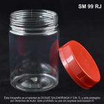 Envase X 120 ML Alimentos Cilíndrico Tapa Roja - Image 3
