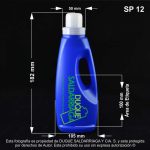Envase X 1000 ML Oval Azul Con Tapa Dosificadora - Image 2