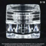 Pomo Cuadrado X 5 ML Traslucido