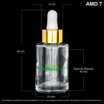 Gotero X 30 ML  Tapa Oro Rosa - Image 2