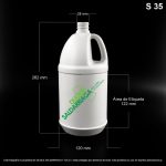 Envase X 2000 ML Aseo Cilíndrico Recuperado - Image 2