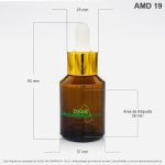 Gotero X 30 ML Ámbar Tapa Dorada - Image 2