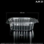 Contenedor X 8 Onzas Con Tapa Plana - Image 3