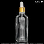 Gotero X 100 ML Transparente - Dorado