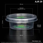 Cubeta X 1 Onza Con Tapa - Image 2