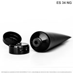 Envase Colapsible X 170 ML Cerrado Negro Con Tapa - Image 3