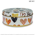 Caja Para Alimentos Corazones