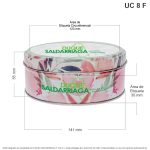 Caja Para Alimentos Flores - Image 2