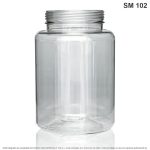 Envase X 240 ML Cilindrico Transparente