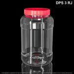 Bombonera X 1500 ML Redonda Tapa Roja