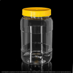 Bombonera X 1000 ML Redonda Tapa Amarilla - Image 4