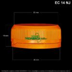 Tapa # 38 Naranja Para Lácteos