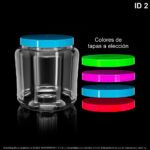 Bombonera X 2.000 ML Redonda Tapa Surtida