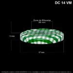 Tapa Flint # 63 Verde Mantel