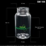 Envase X 400 ML Cilíndrico Pet 3 Entradas